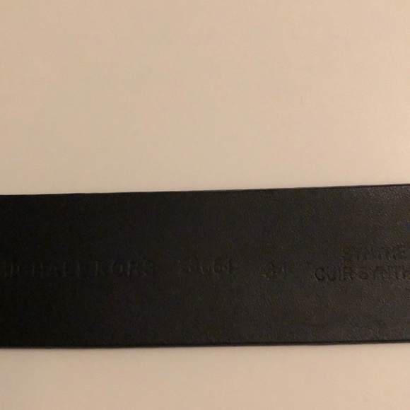 Men’s black and dark grey Michael kors belt - Picture 4 of 5